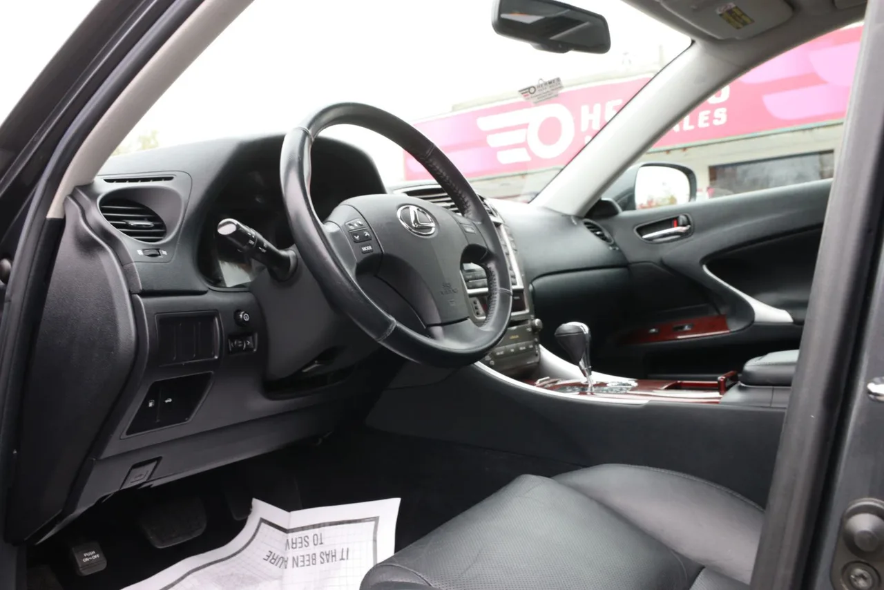2007 Lexus IS IS 250 Sedan 4D in gray — photo 12 of 39