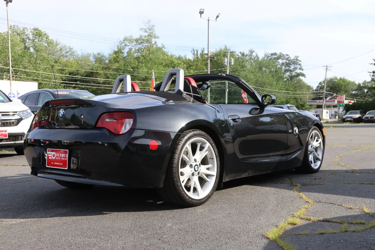 2008 BMW Z4 3.0i Roadster 2D in black — photo 4 of 26