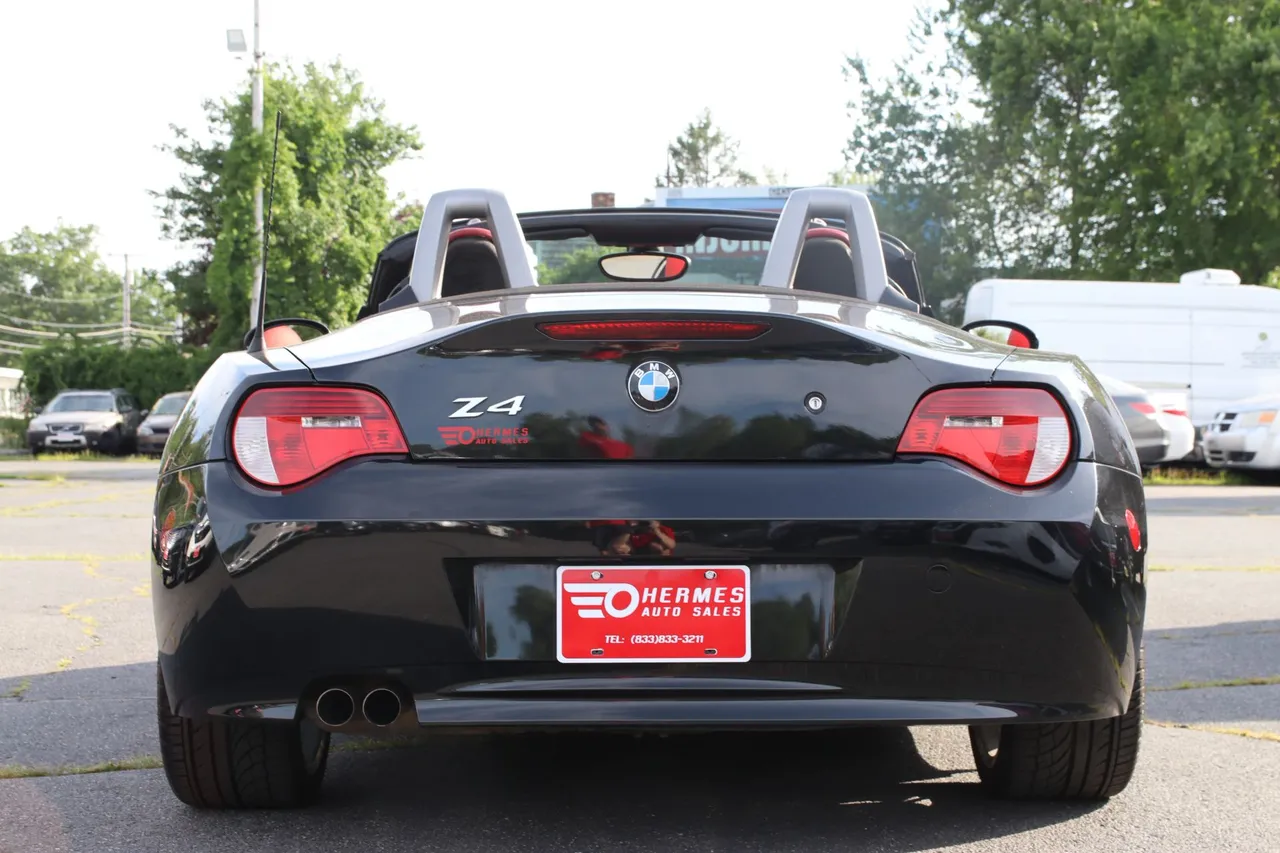 2008 BMW Z4 3.0i Roadster 2D in black — photo 8 of 26
