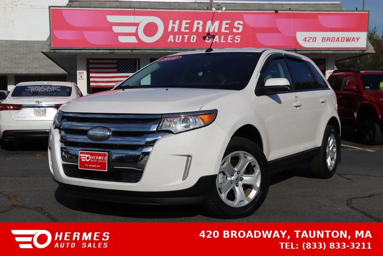 2014 Ford Edge SEL Sport Utility 4D in white — photo 1 of 39