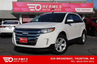 2014 Ford Edge SEL Sport Utility 4D in white — used car for sale in Taunton, MA