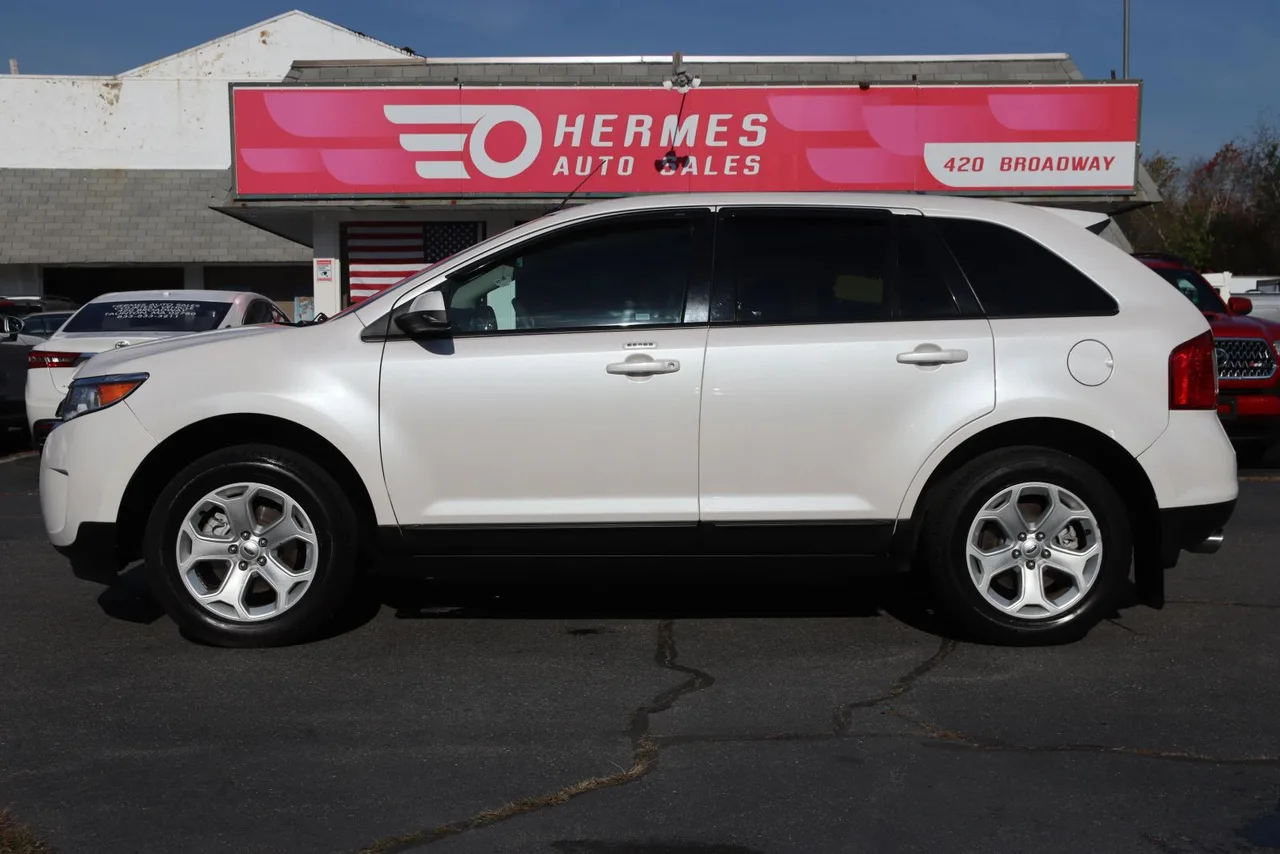 2014 Ford Edge SEL Sport Utility 4D in white — photo 5 of 39