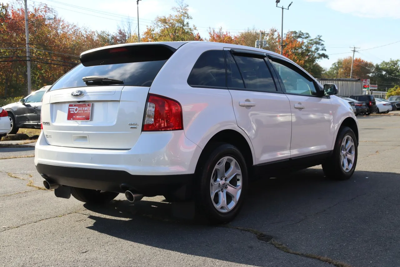 2014 Ford Edge SEL Sport Utility 4D in white — photo 8 of 39