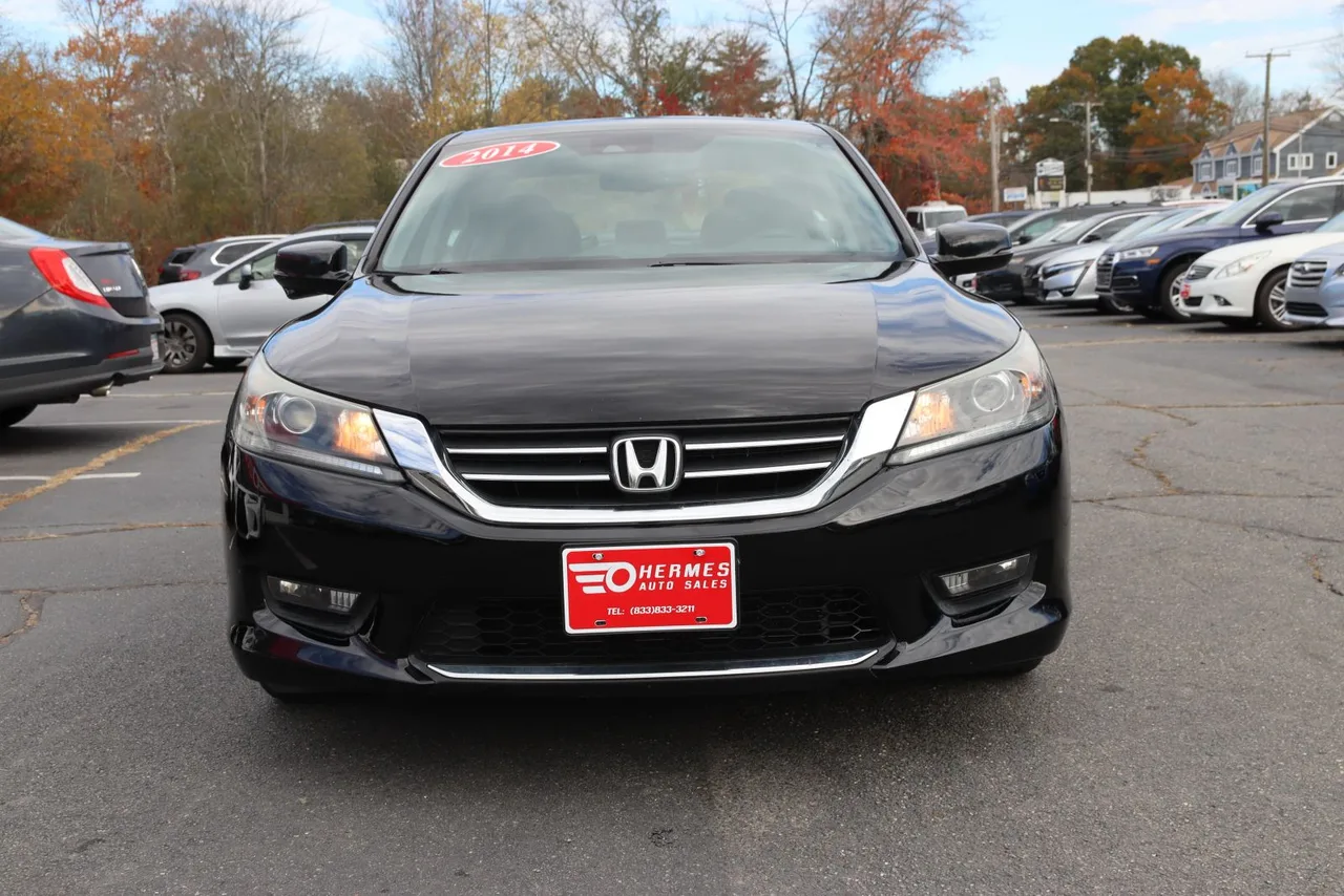 2014 Honda Accord EX-L Sedan 4D in black — photo 2 of 36