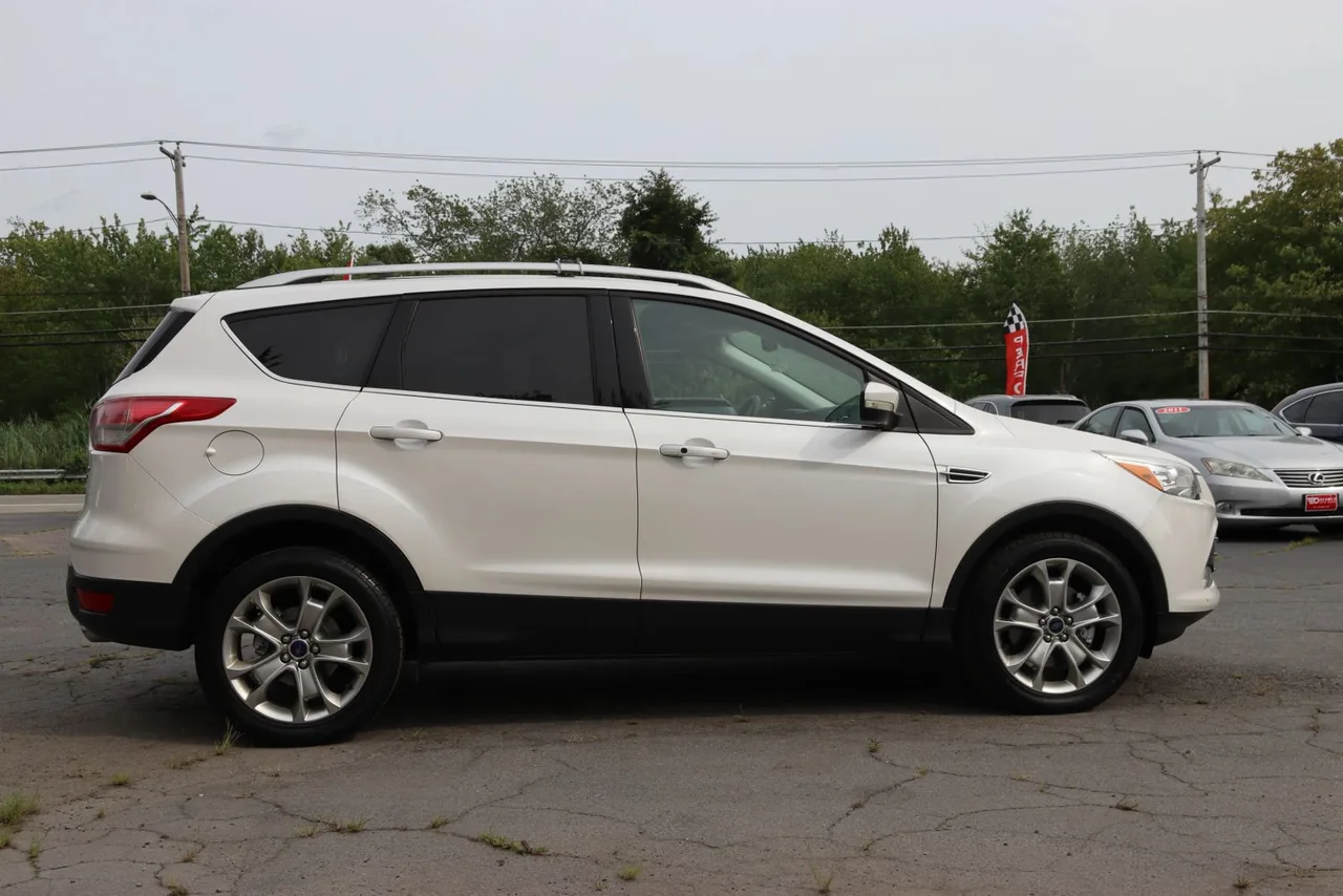 2016 Ford Escape Titanium Sport Utility 4D in white — photo 7 of 33