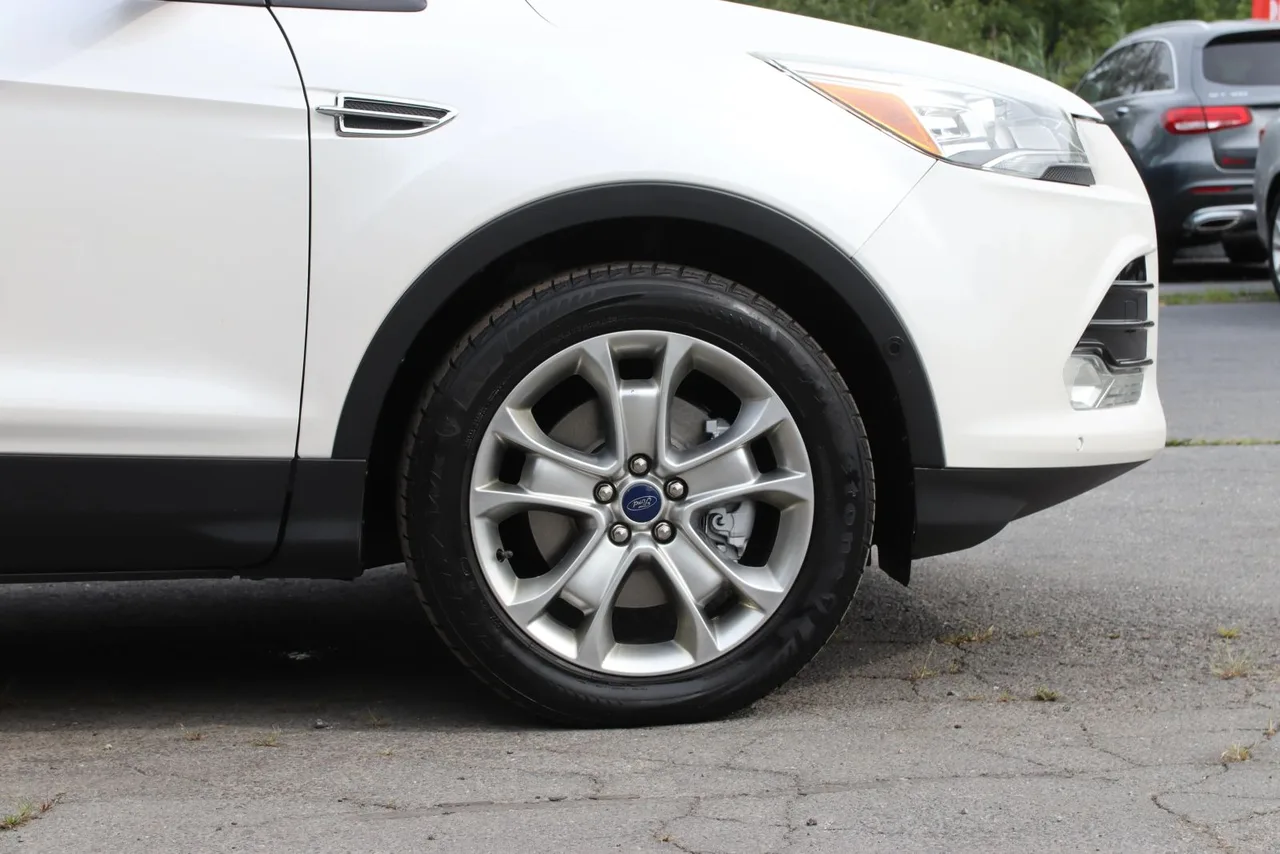 2016 Ford Escape Titanium Sport Utility 4D in white — photo 9 of 33