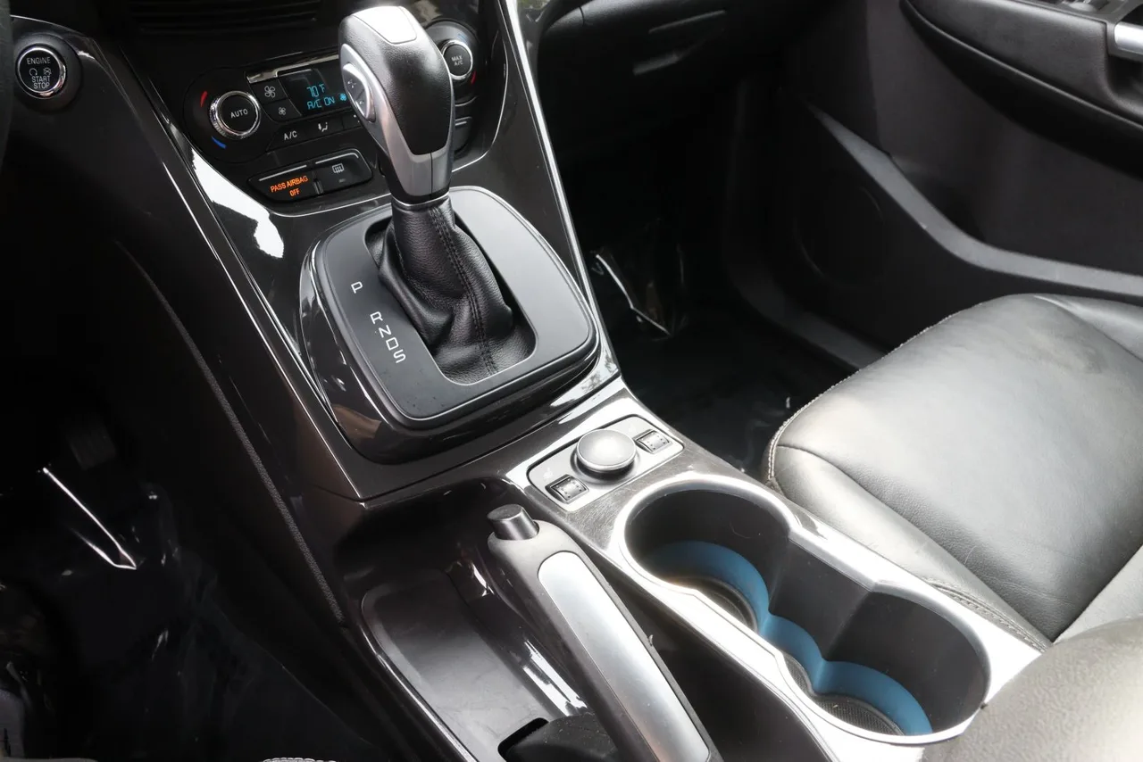 2016 Ford Escape Titanium Sport Utility 4D in white — photo 23 of 33