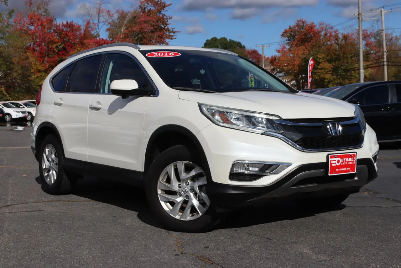 2016 Honda CR-V EX-L Sport Utility 4D in white — photo 3 of 39