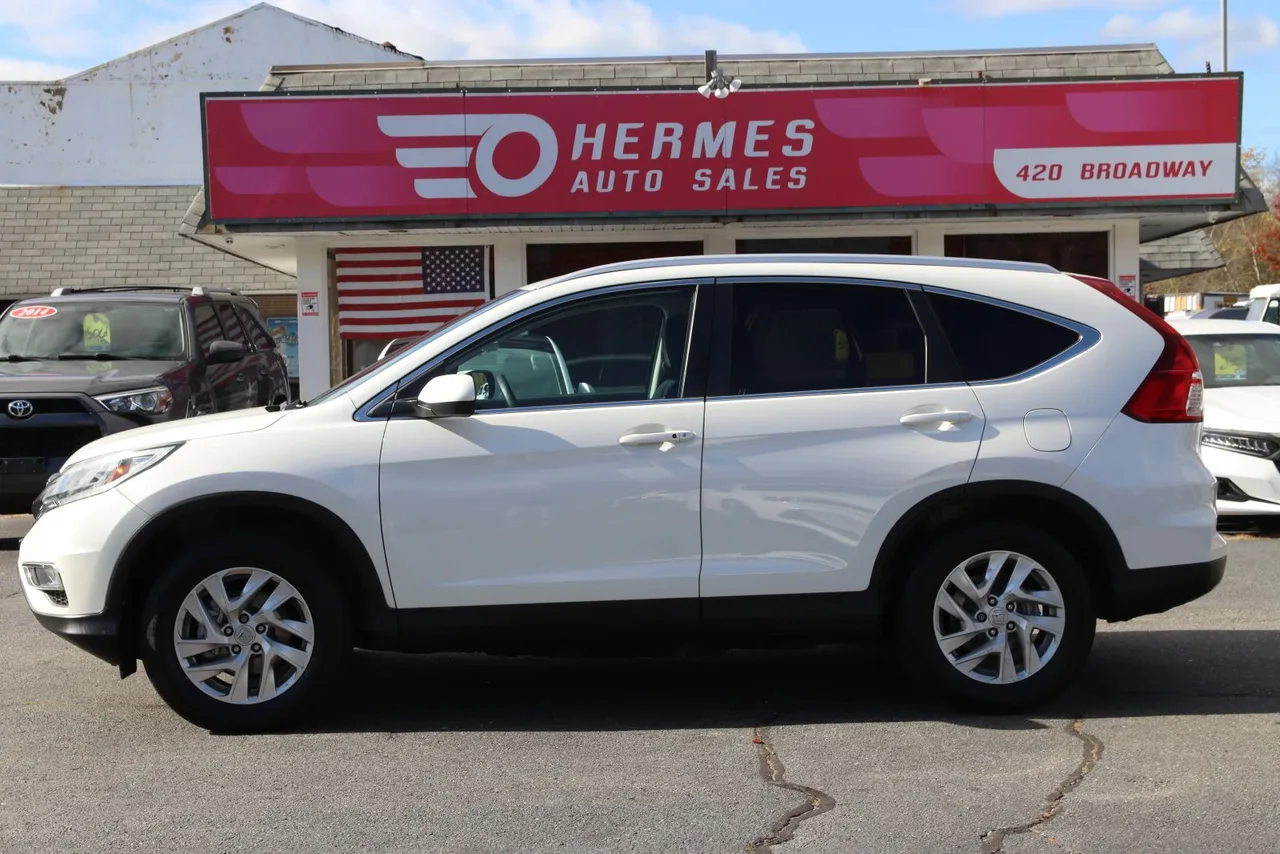2016 Honda CR-V EX-L Sport Utility 4D in white — photo 5 of 39