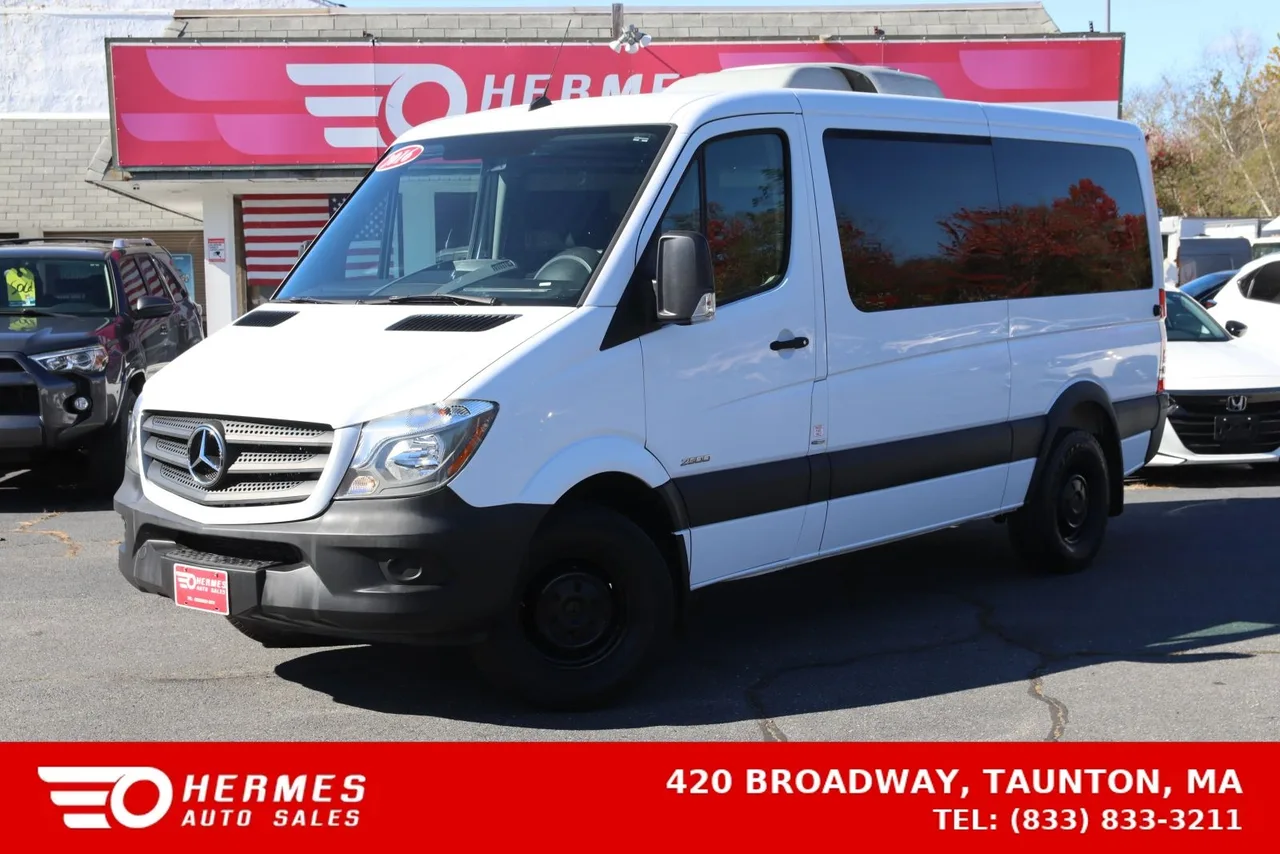 2016 Mercedes-Benz Sprinter 2500 Passenger Standard Roof W/144 WB Van 3D in white — photo 1 of 29