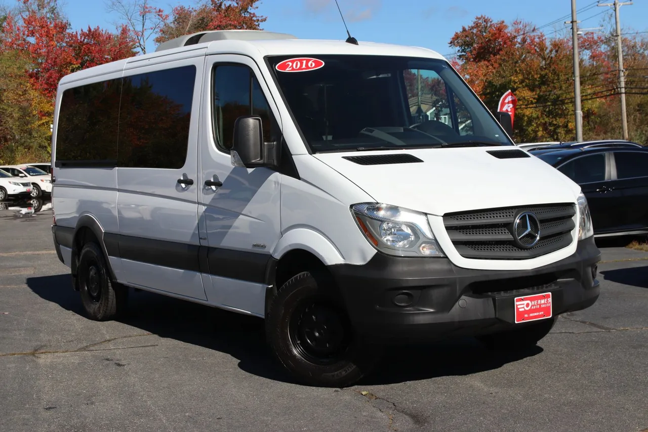 2016 Mercedes-Benz Sprinter 2500 Passenger Standard Roof W/144 WB Van 3D in white — photo 3 of 29