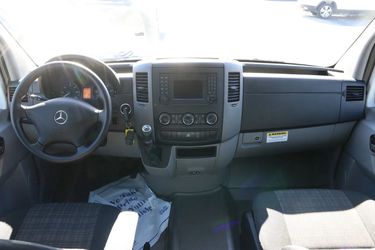 2016 Mercedes-Benz Sprinter 2500 Passenger Standard Roof W/144 WB Van 3D in white — photo 21 of 29