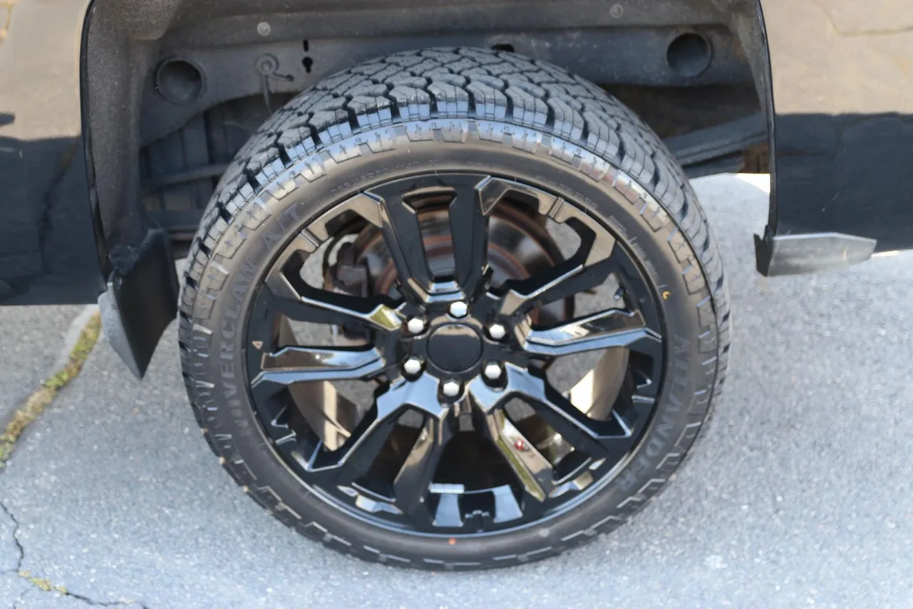 2017 Chevrolet Silverado 1500 Double Cab Z71 LTZ Pickup 4D 6 1/2 ft in black — photo 10 of 35