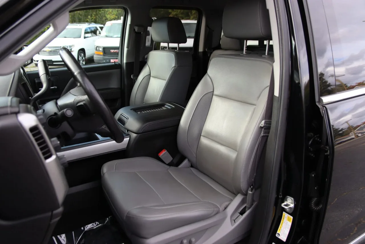 2017 Chevrolet Silverado 1500 Double Cab Z71 LTZ Pickup 4D 6 1/2 ft in black — photo 12 of 35