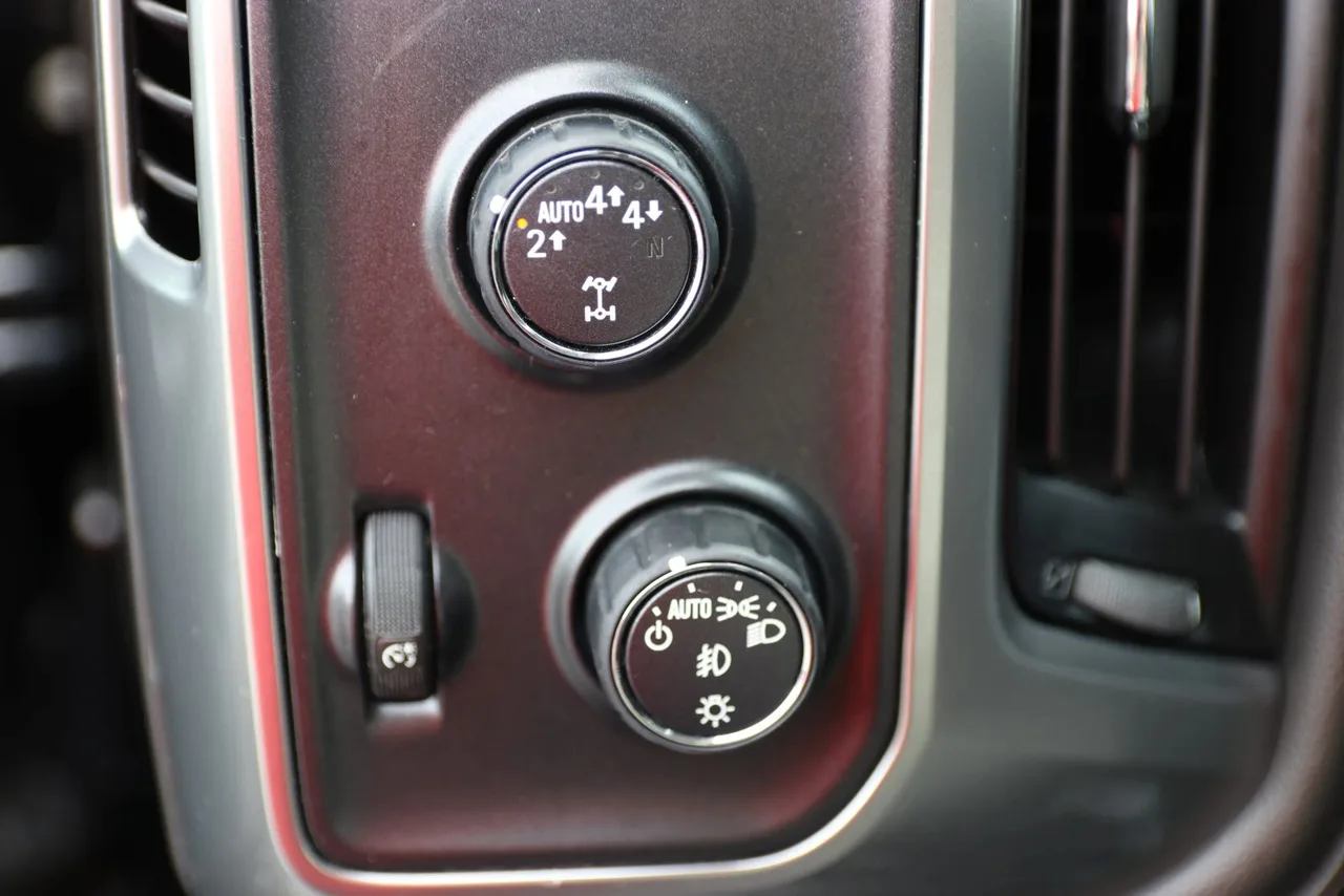 2017 Chevrolet Silverado 1500 Double Cab Z71 LTZ Pickup 4D 6 1/2 ft in black — photo 16 of 35