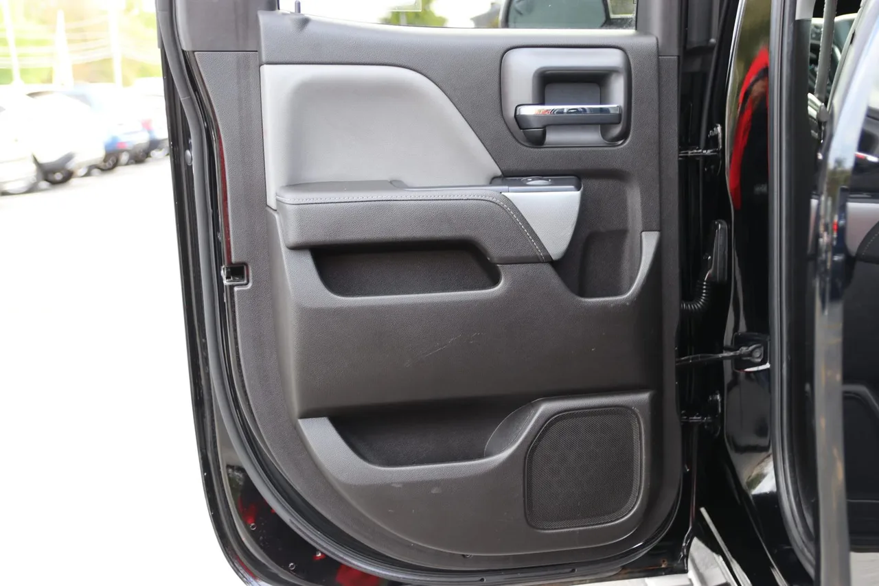 2017 Chevrolet Silverado 1500 Double Cab Z71 LTZ Pickup 4D 6 1/2 ft in black — photo 17 of 35