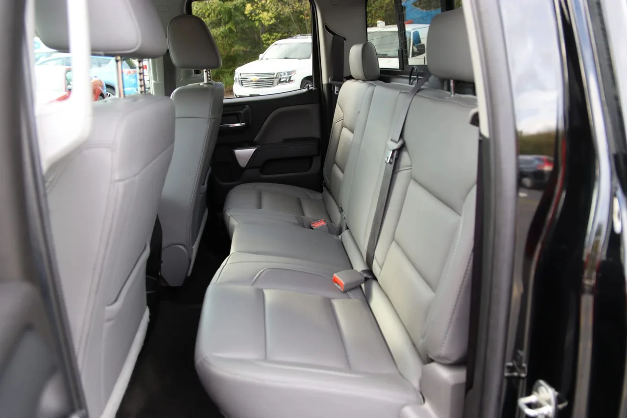 2017 Chevrolet Silverado 1500 Double Cab Z71 LTZ Pickup 4D 6 1/2 ft in black — photo 18 of 35