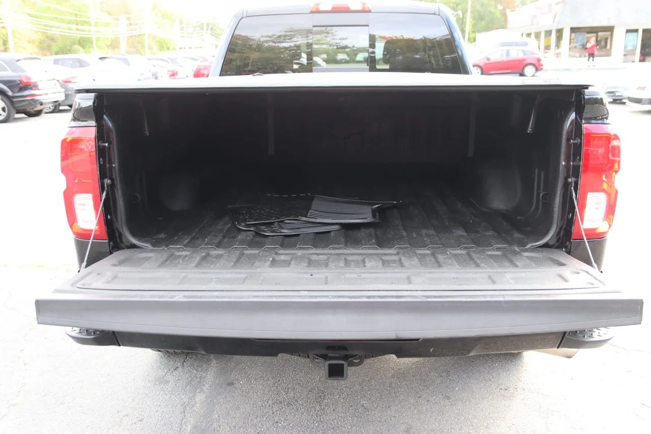 2017 Chevrolet Silverado 1500 Double Cab Z71 LTZ Pickup 4D 6 1/2 ft in black — photo 19 of 35