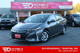 2017 Toyota Prius Prime Plus Hatchback 4D in gray — used car for sale in Taunton, MA