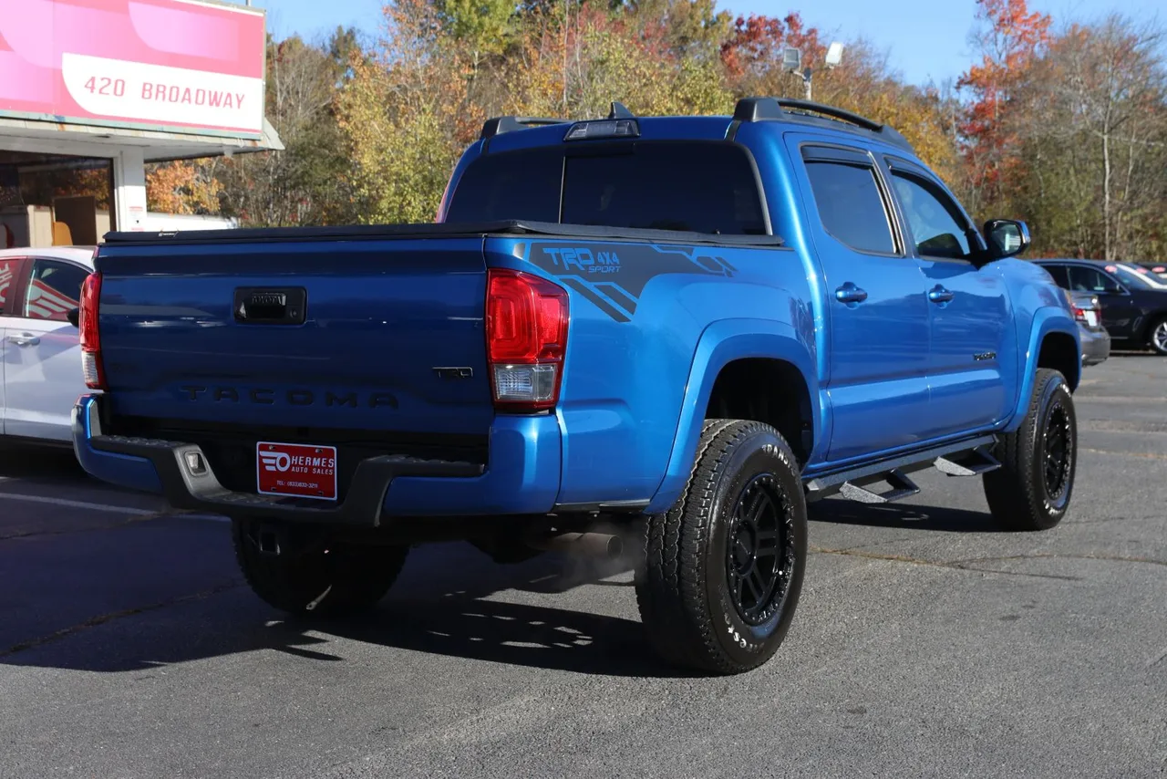 2017 Toyota Tacoma Double Cab TRD Sport Pickup 4D 5 ft in blue — photo 7 of 37