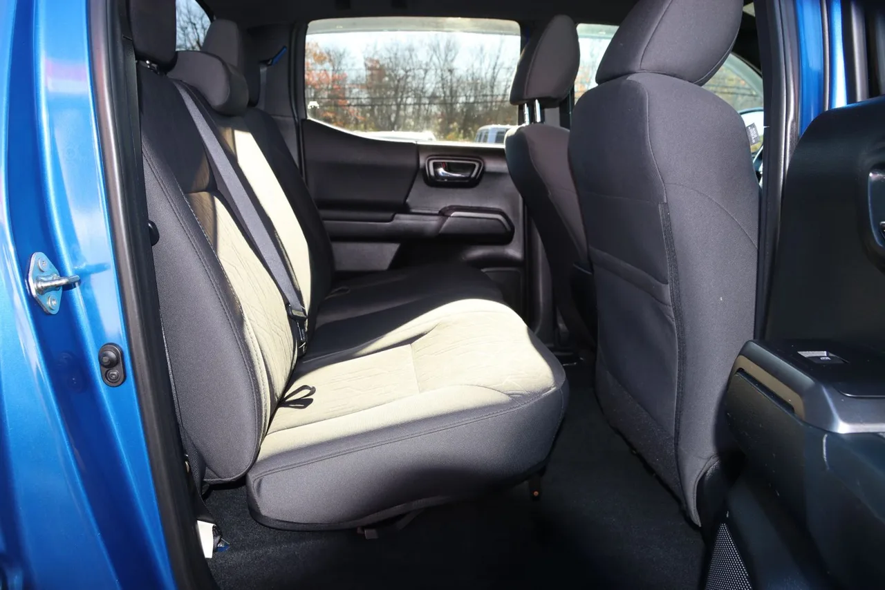 2017 Toyota Tacoma Double Cab TRD Sport Pickup 4D 5 ft in blue — photo 22 of 37