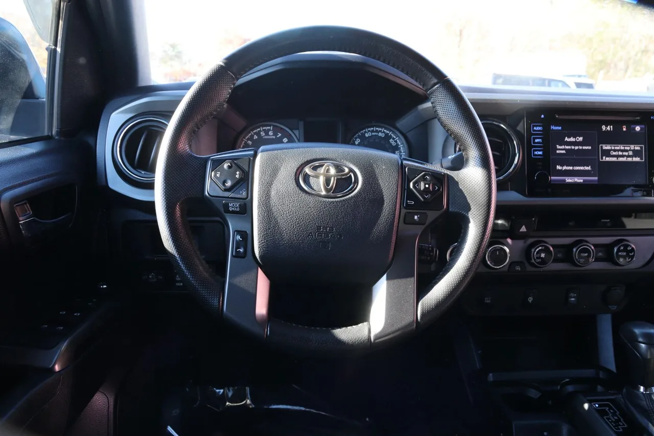 2017 Toyota Tacoma Double Cab TRD Sport Pickup 4D 5 ft in blue — photo 27 of 37