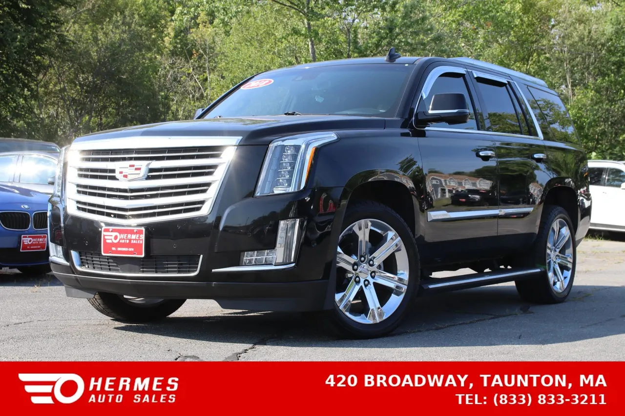2018 Cadillac Escalade Platinum Sport Utility 4D in black — photo 1 of 36