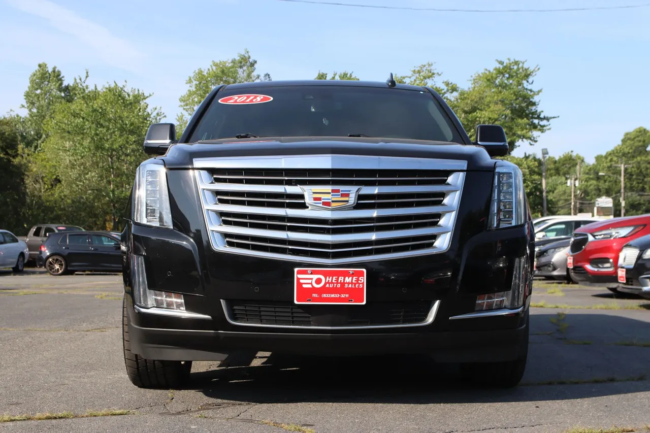 2018 Cadillac Escalade Platinum Sport Utility 4D in black — photo 3 of 36
