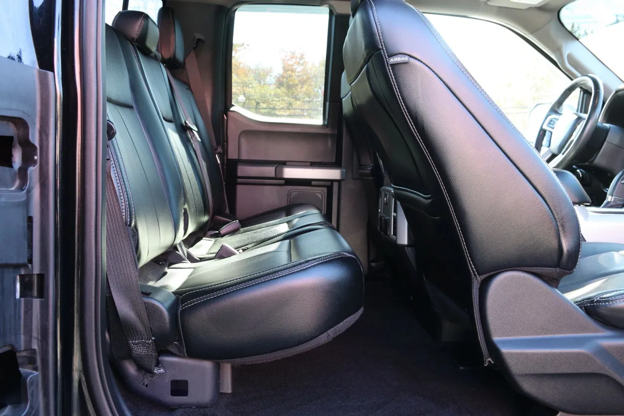 2018 Ford F150 Super Cab Lariat Pickup 4D 6 1/2 ft in black — photo 25 of 43