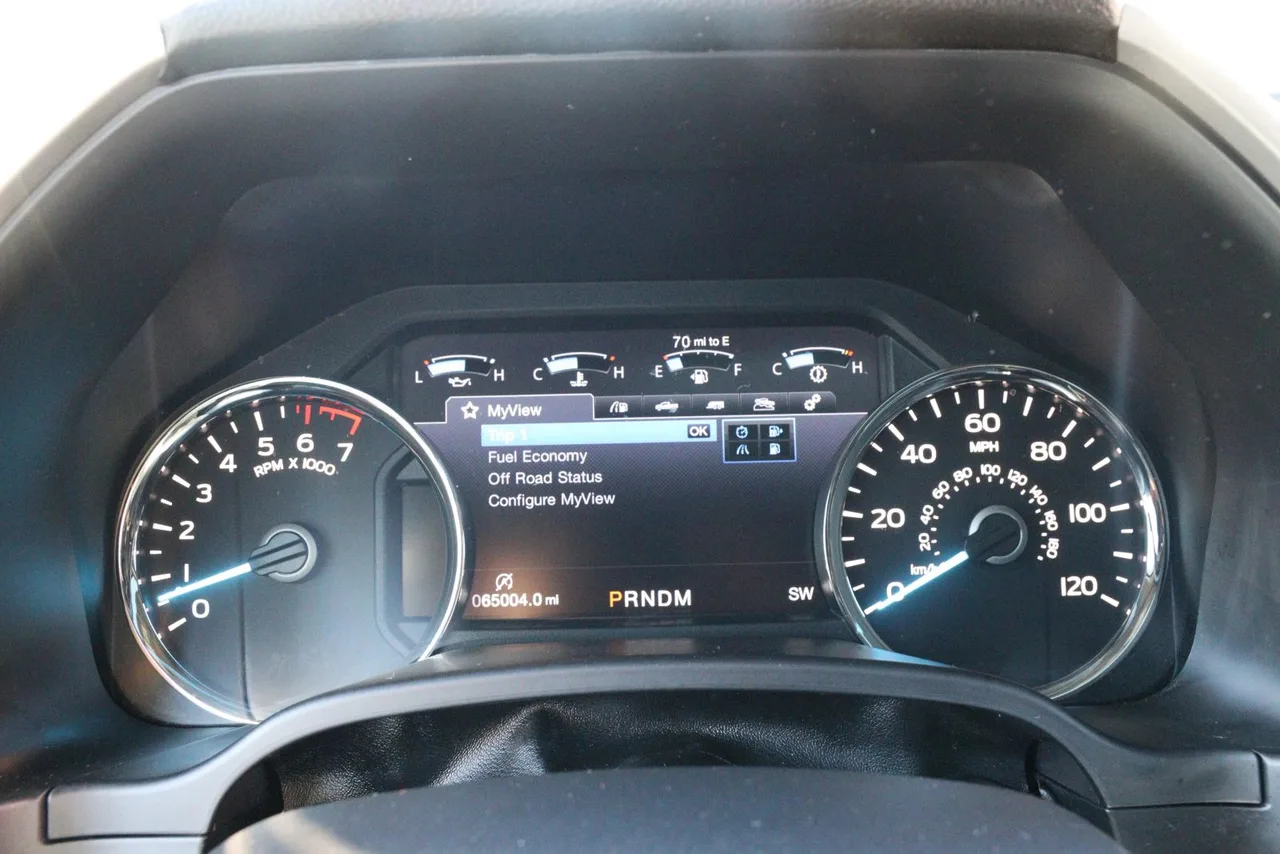 2018 Ford F150 Super Cab Lariat Pickup 4D 6 1/2 ft in black — photo 34 of 43