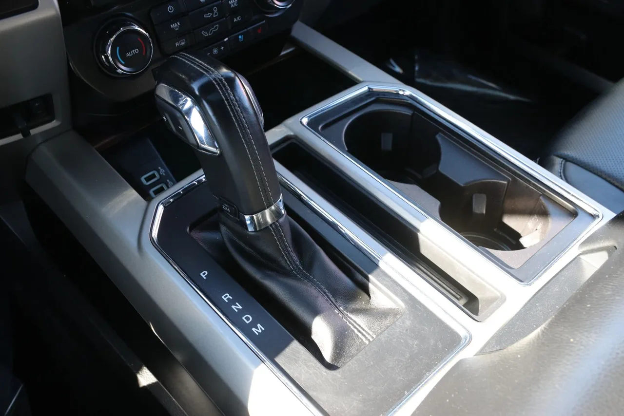 2018 Ford F150 Super Cab Lariat Pickup 4D 6 1/2 ft in black — photo 35 of 43