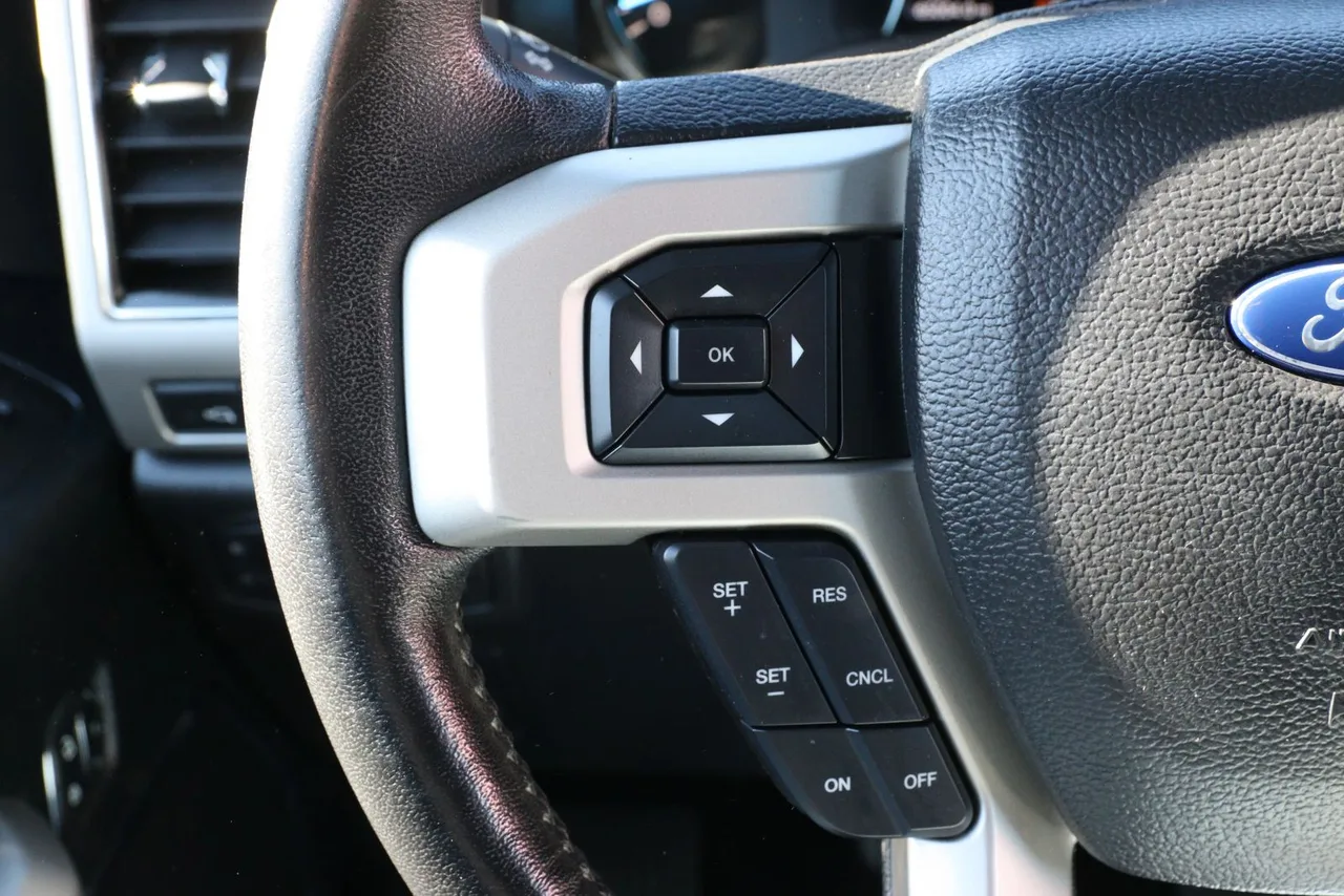 2018 Ford F150 Super Cab Lariat Pickup 4D 6 1/2 ft in black — photo 40 of 43