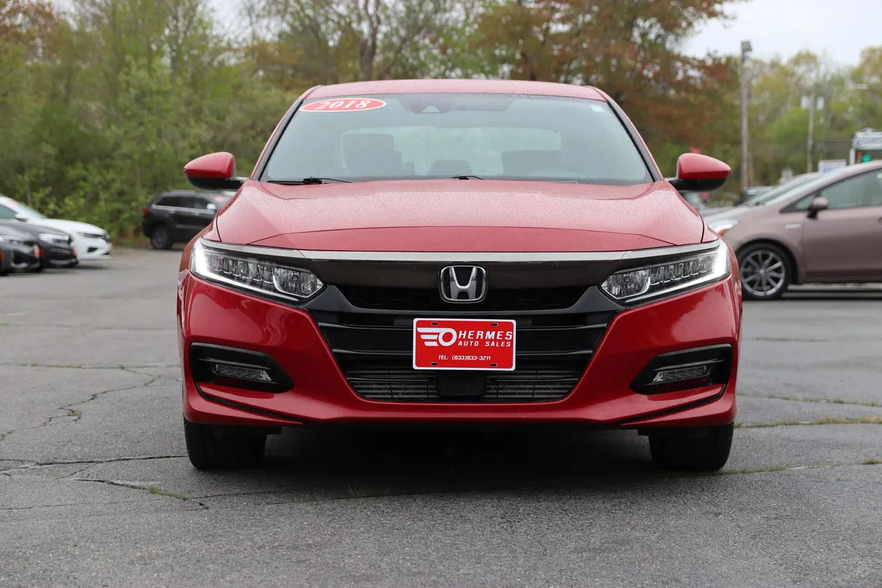 2018 Honda Accord Sport Sedan 4D in red — photo 3 of 28