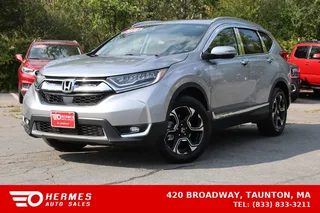 2018 Honda CR-V Touring Sport Utility 4D in gray — used car for sale in Taunton, MA