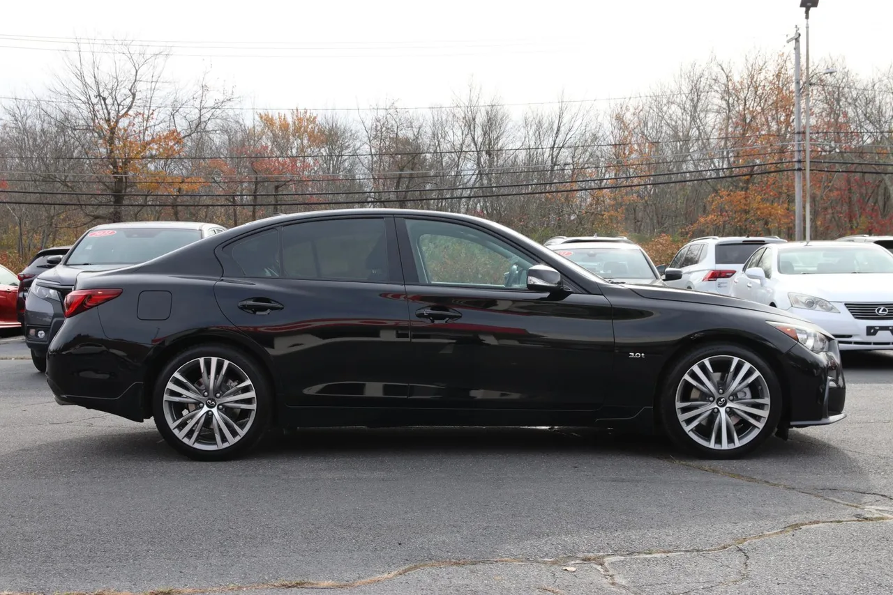 2018 Infiniti Q50 3.0T Sport Sedan 4D in black — photo 6 of 38