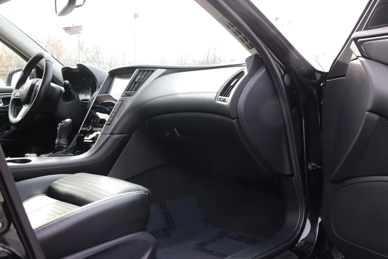 2018 Infiniti Q50 3.0T Sport Sedan 4D in black — photo 25 of 38