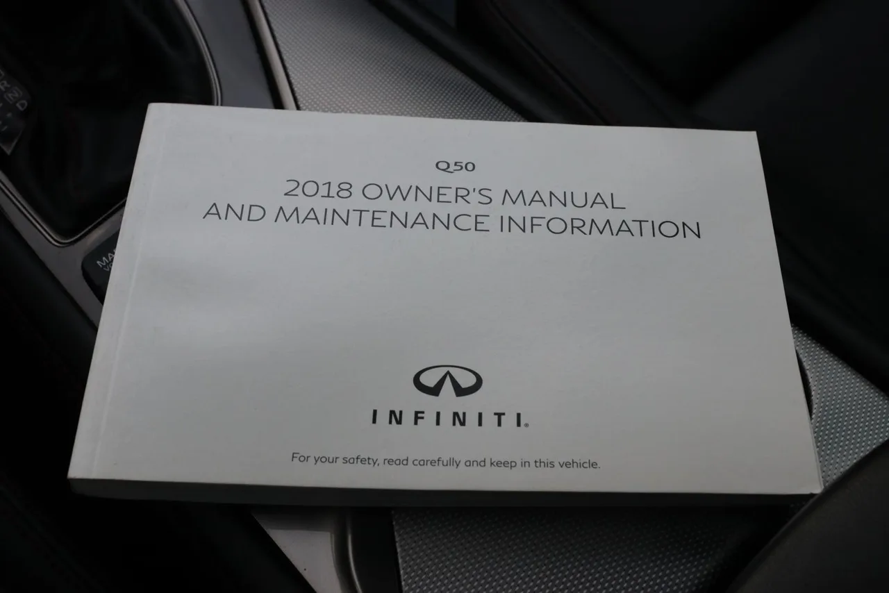 2018 Infiniti Q50 Red Sport 400 Sedan 4D in gray — photo 38 of 38