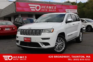 2018 Jeep Grand Cherokee Summit Sport Utility 4D in white — used car for sale in Taunton, MA