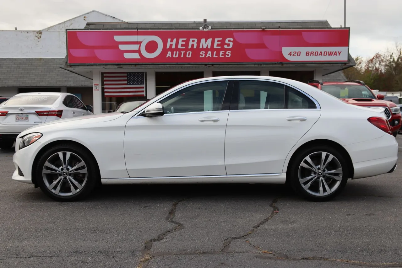 2018 Mercedes-Benz C-Class C 300 4MATIC Sedan 4D in white — photo 6 of 43