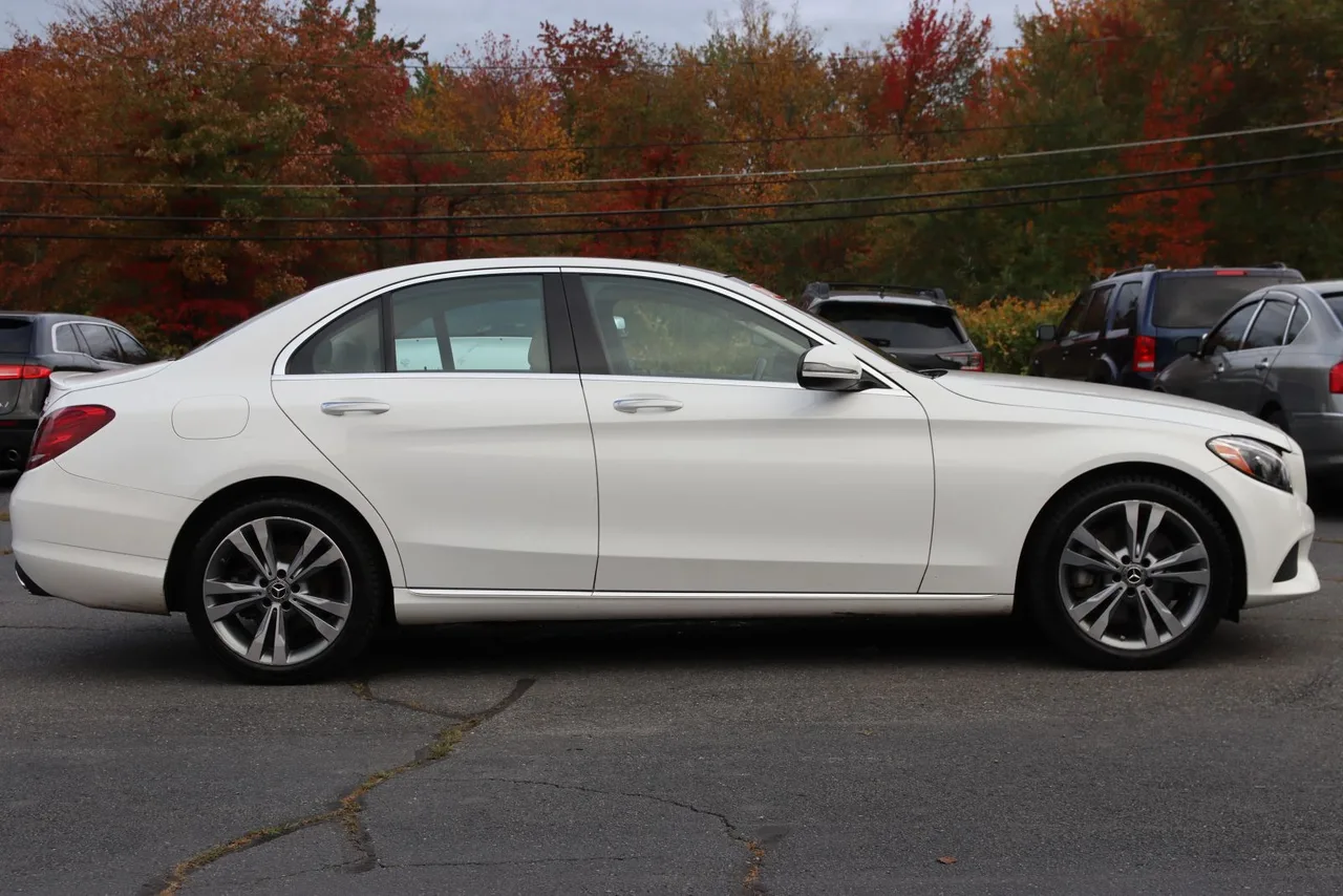 2018 Mercedes-Benz C-Class C 300 4MATIC Sedan 4D in white — photo 7 of 43