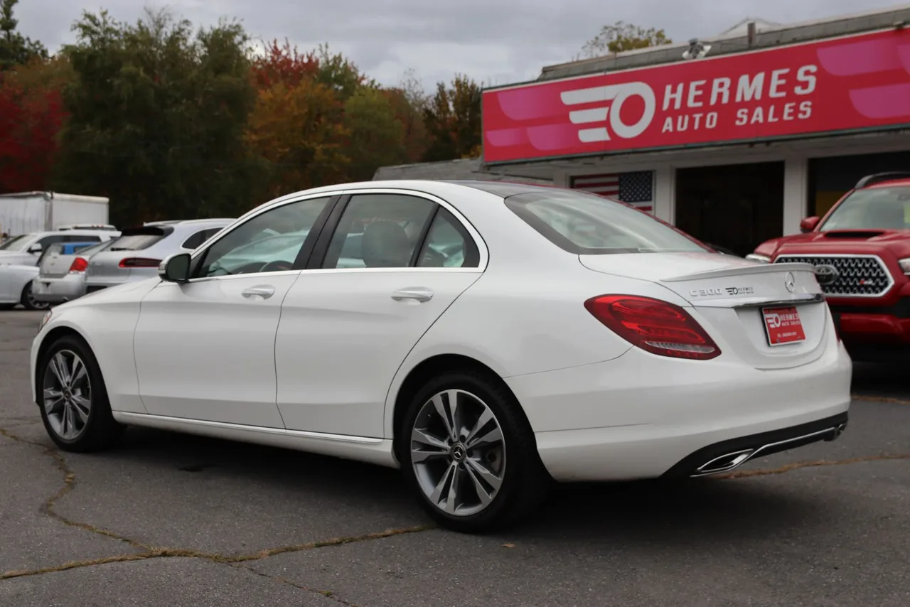 2018 Mercedes-Benz C-Class C 300 4MATIC Sedan 4D in white — photo 8 of 43
