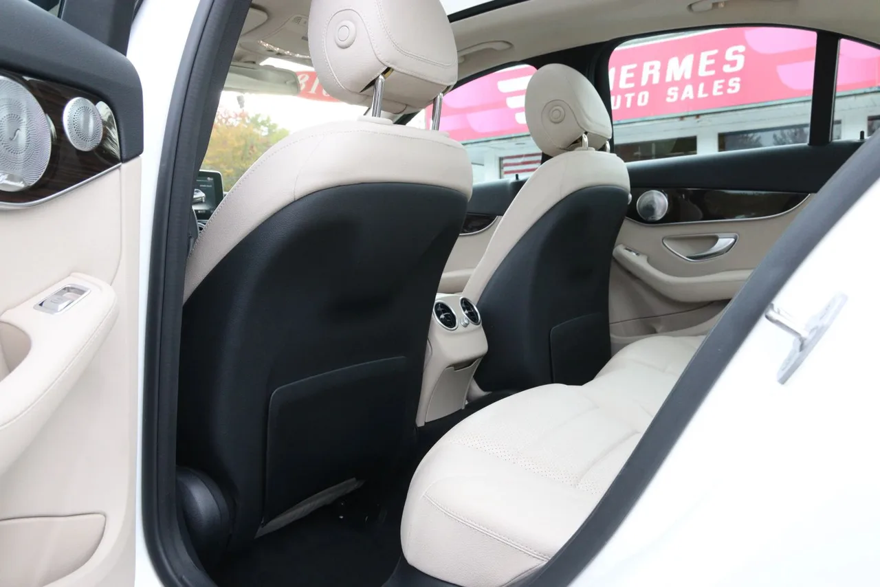 2018 Mercedes-Benz C-Class C 300 4MATIC Sedan 4D in white — photo 21 of 43