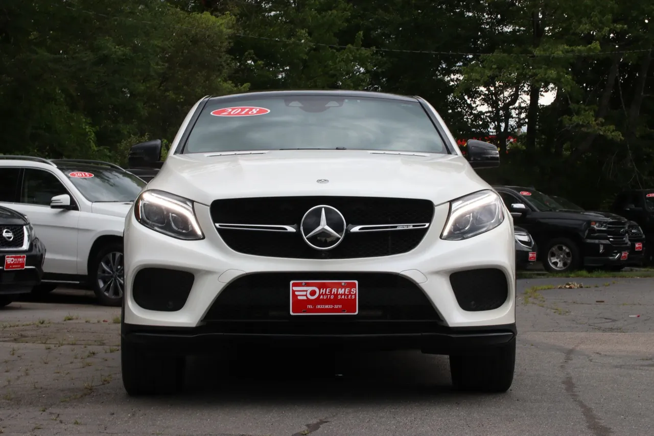 2018 Mercedes-Benz AMG GLE Coupe GLE 43 Sport Utility 4D in white — photo 2 of 25