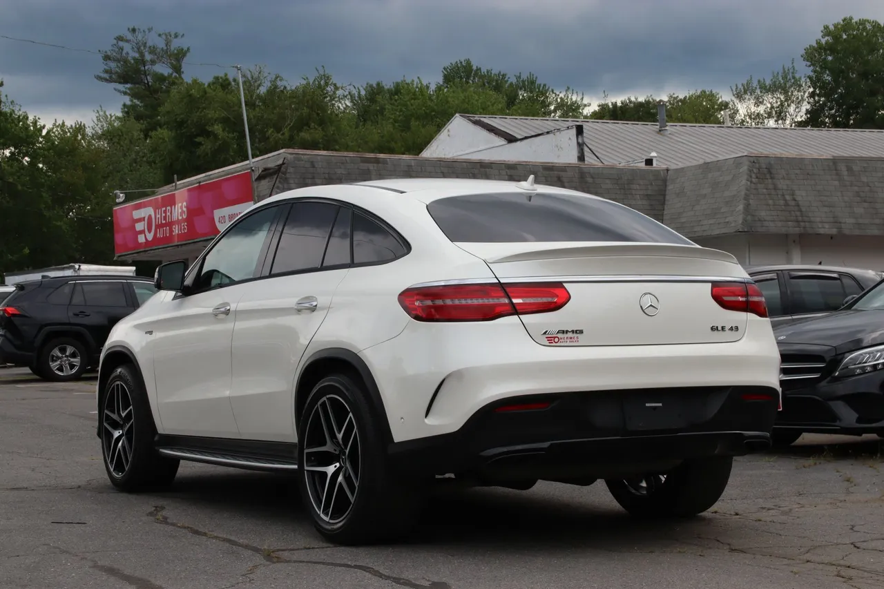 2018 Mercedes-Benz AMG GLE Coupe GLE 43 Sport Utility 4D in white — photo 6 of 25