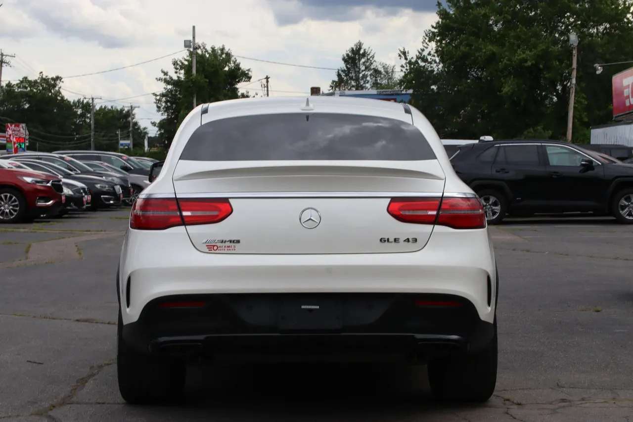 2018 Mercedes-Benz AMG GLE Coupe GLE 43 Sport Utility 4D in white — photo 7 of 25