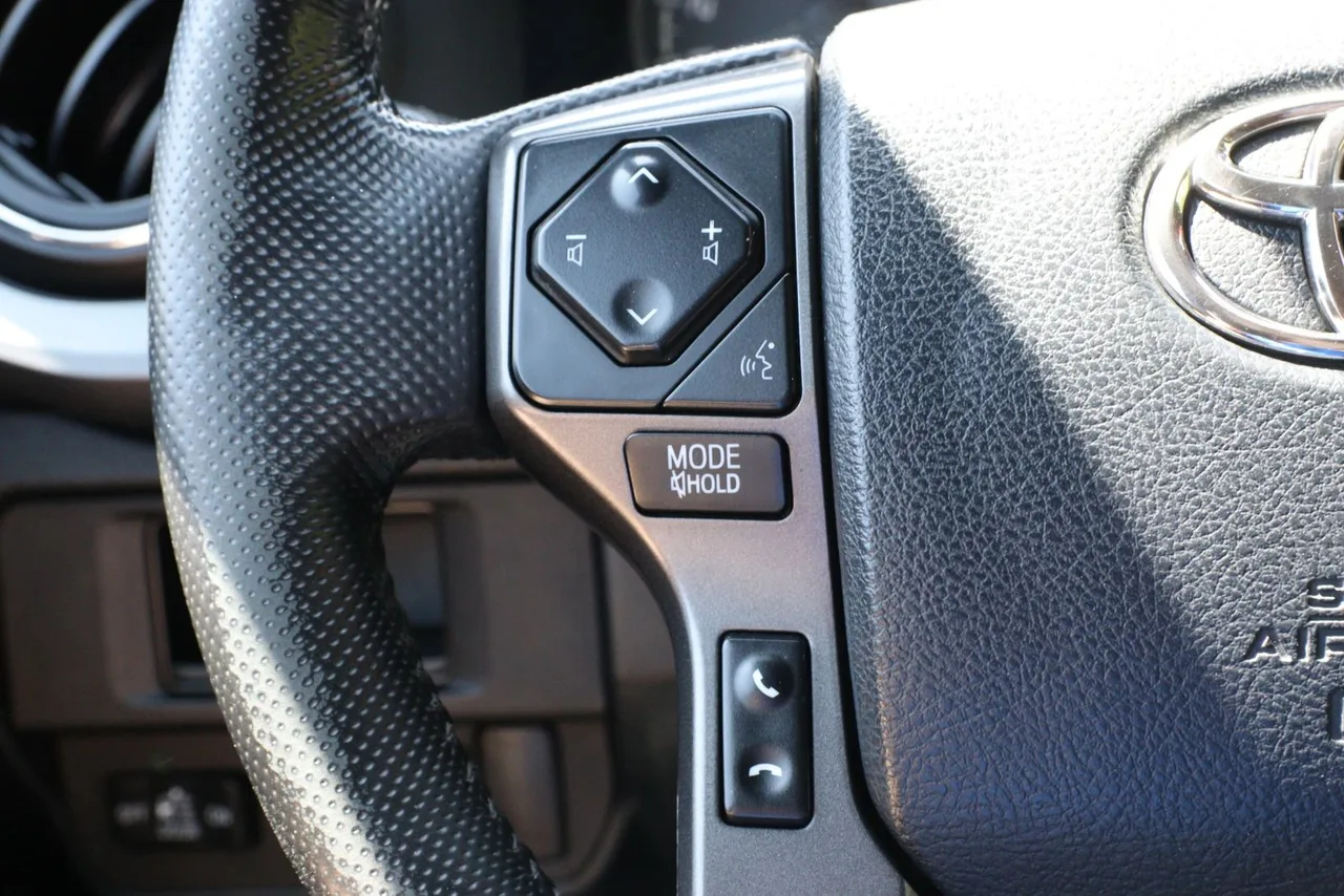2018 Toyota Tacoma Double Cab TRD Sport Pickup 4D 5 ft in red — photo 23 of 36
