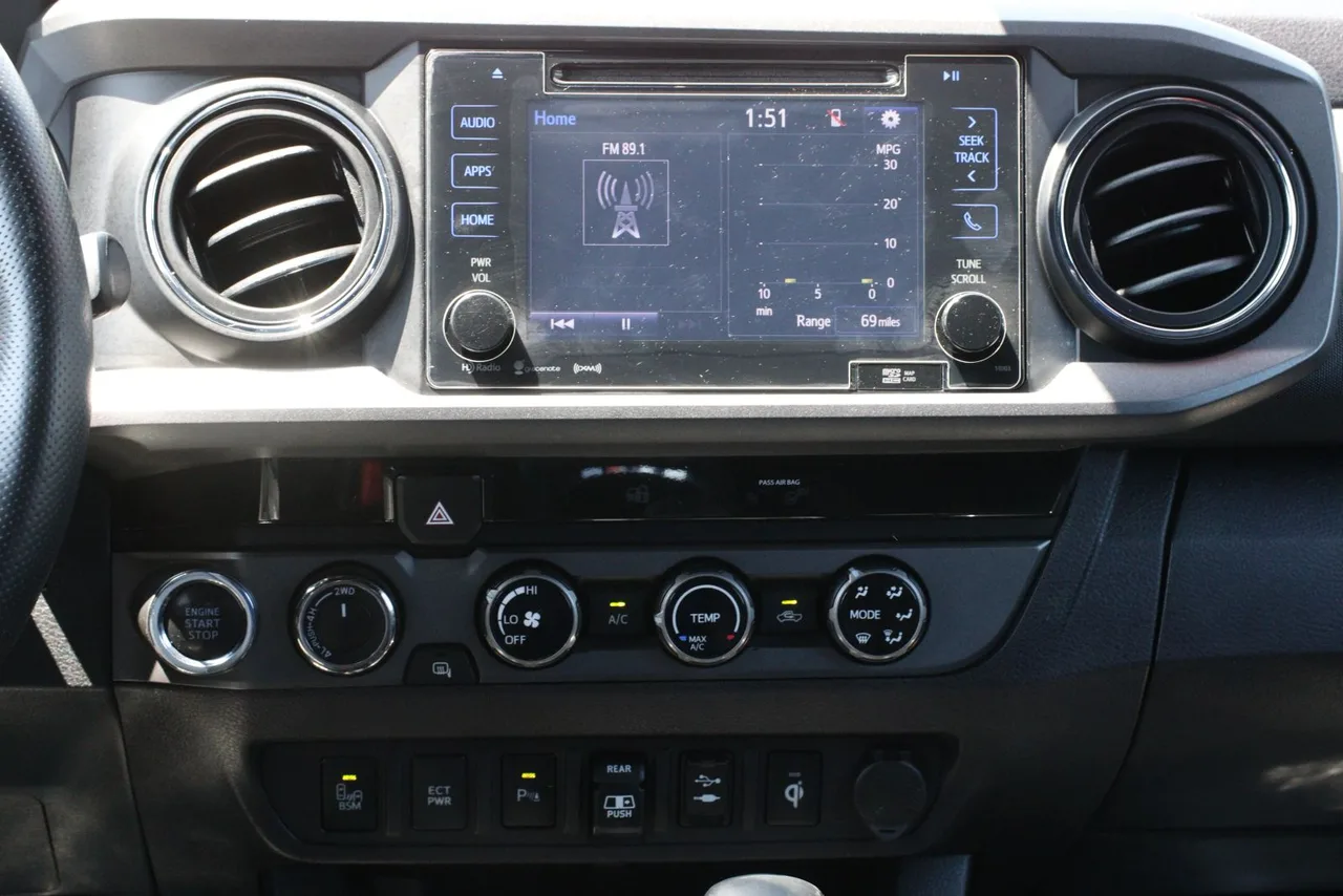 2018 Toyota Tacoma Double Cab TRD Sport Pickup 4D 5 ft in red — photo 32 of 36