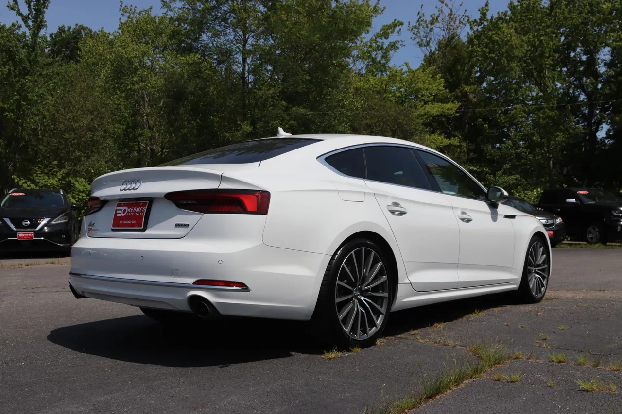 2019 Audi A5 Premium Plus Sedan 4D in white — photo 4 of 34