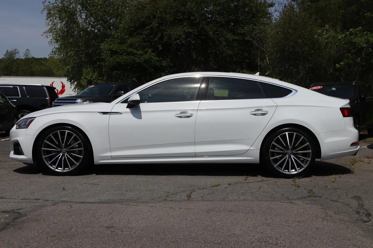 2019 Audi A5 Premium Plus Sedan 4D in white — photo 6 of 34