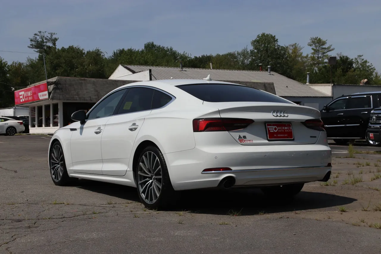 2019 Audi A5 Premium Plus Sedan 4D in white — photo 7 of 34